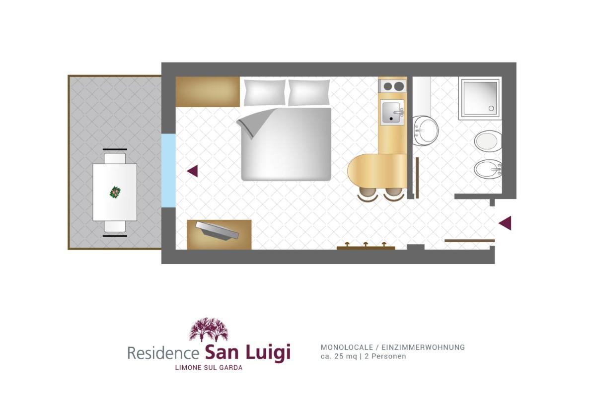 Residence San Luigi 리몬네술가르다 외부 사진